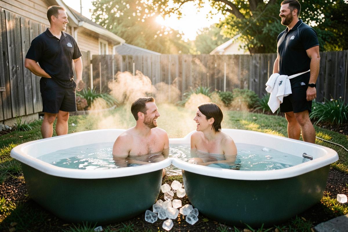 Ice bath — couples