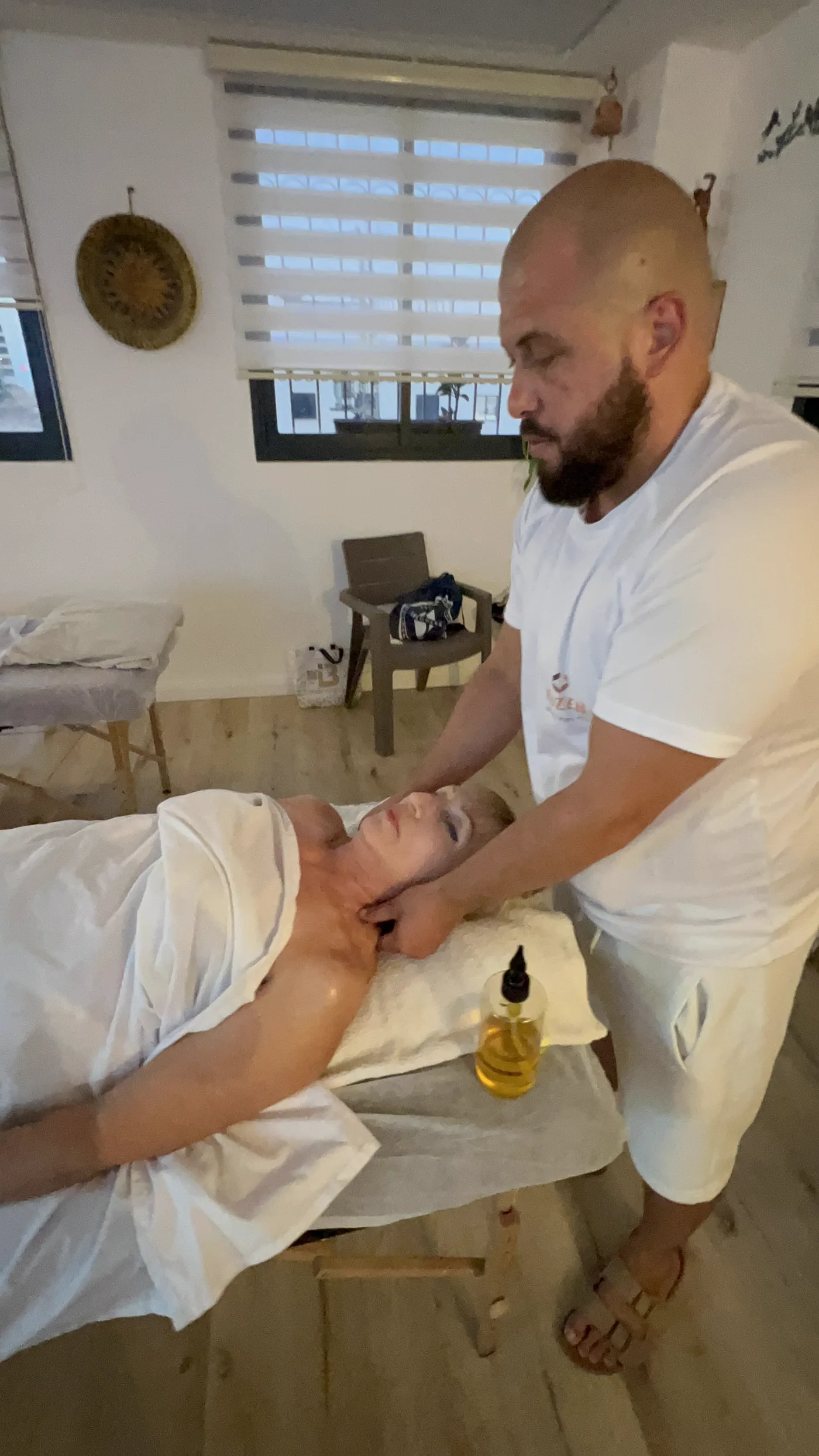 Pressure and focus are agreed before treatment